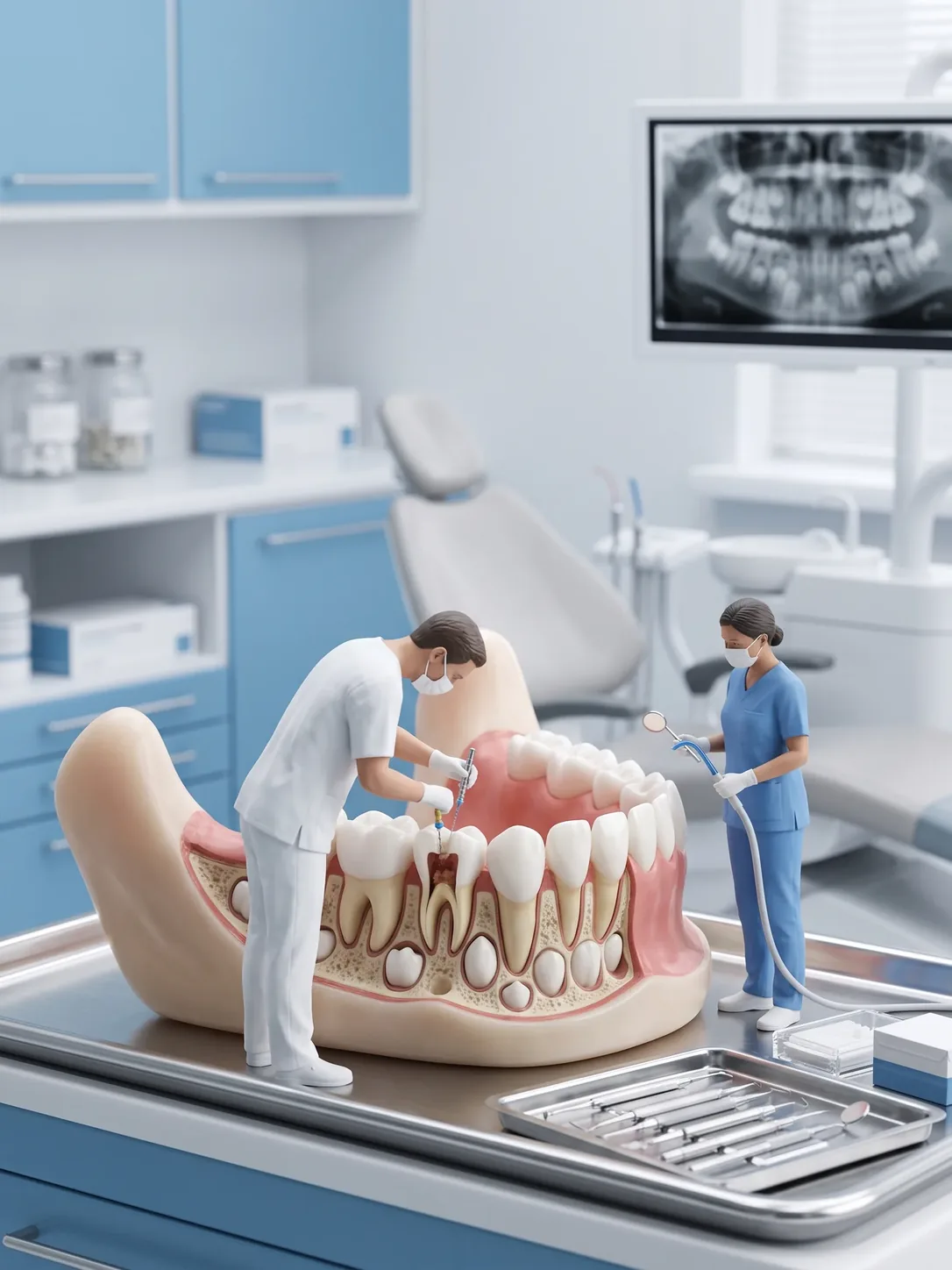 Endodoncia también en dientes de leche: cada uno guarda el espacio del que viene