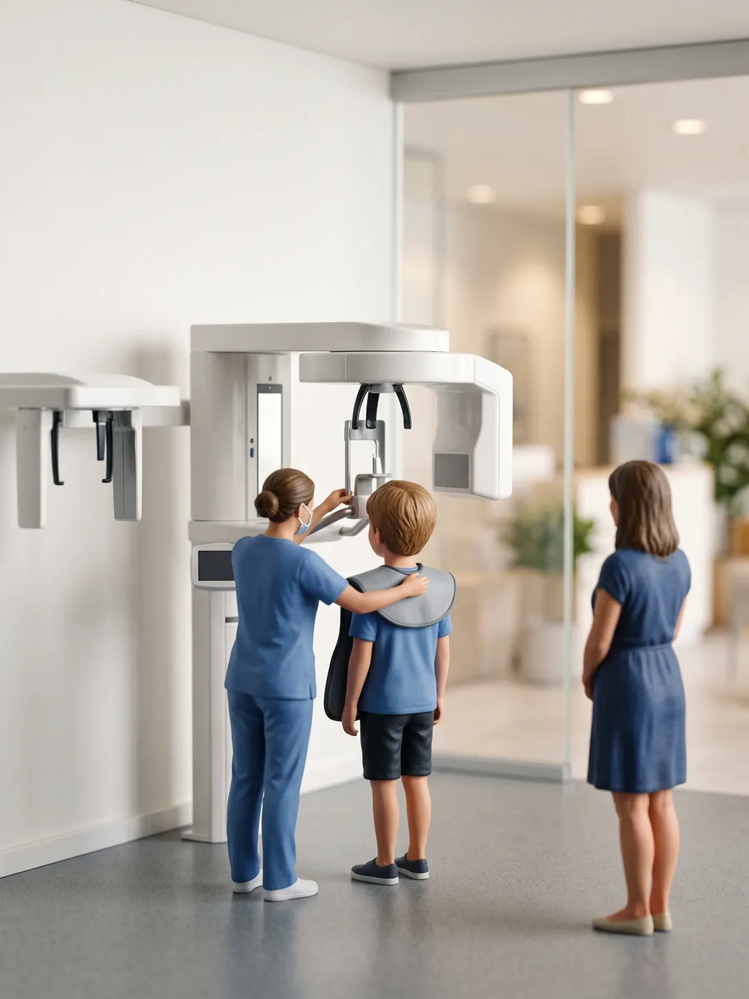 Cómo preparar a un niño para una radiografía panorámica