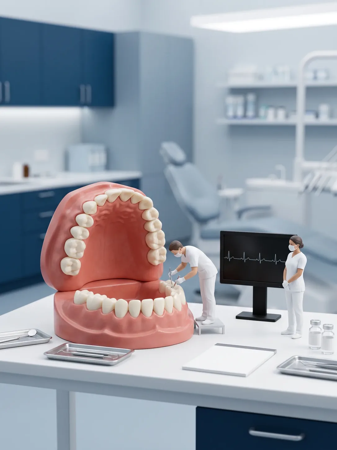 Monitoreo continuo durante sedación dental pediátrica