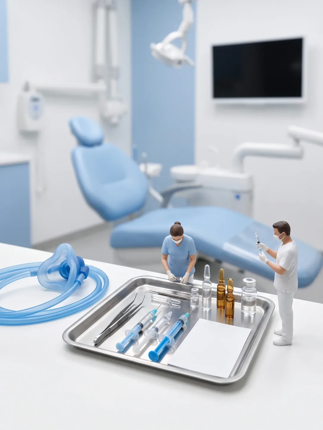 Qué se revisa antes de la sedación dental en niños