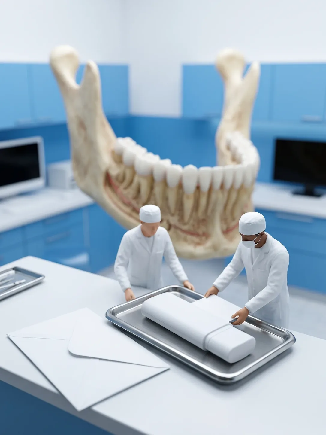 Archivo digital que se entrega al terminar una tomografía dental