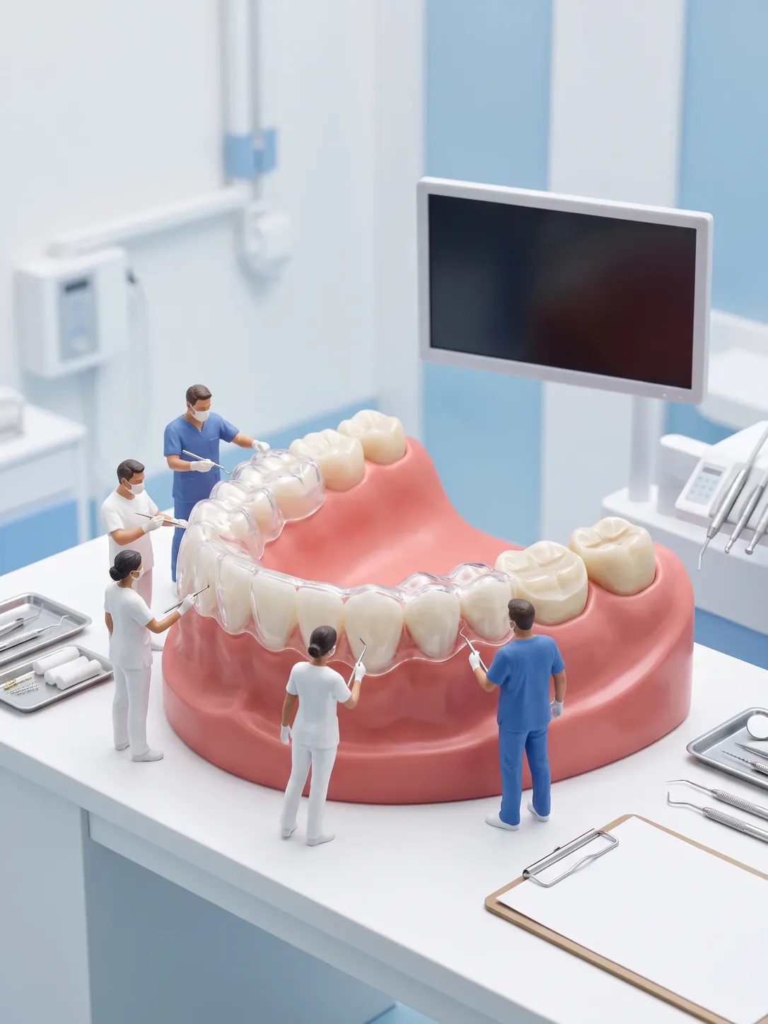Guarda dental a medida