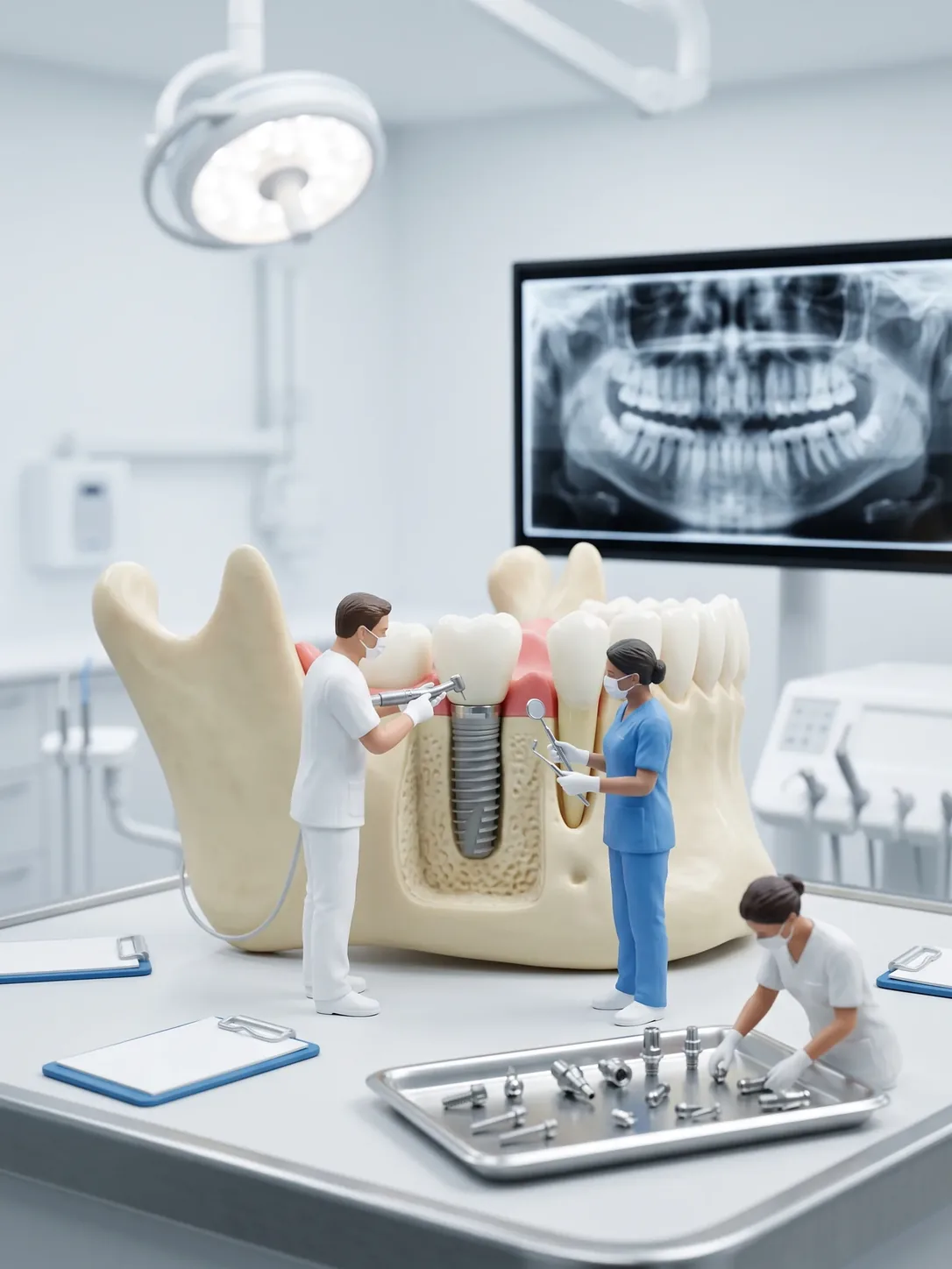 Colocación del implante dental