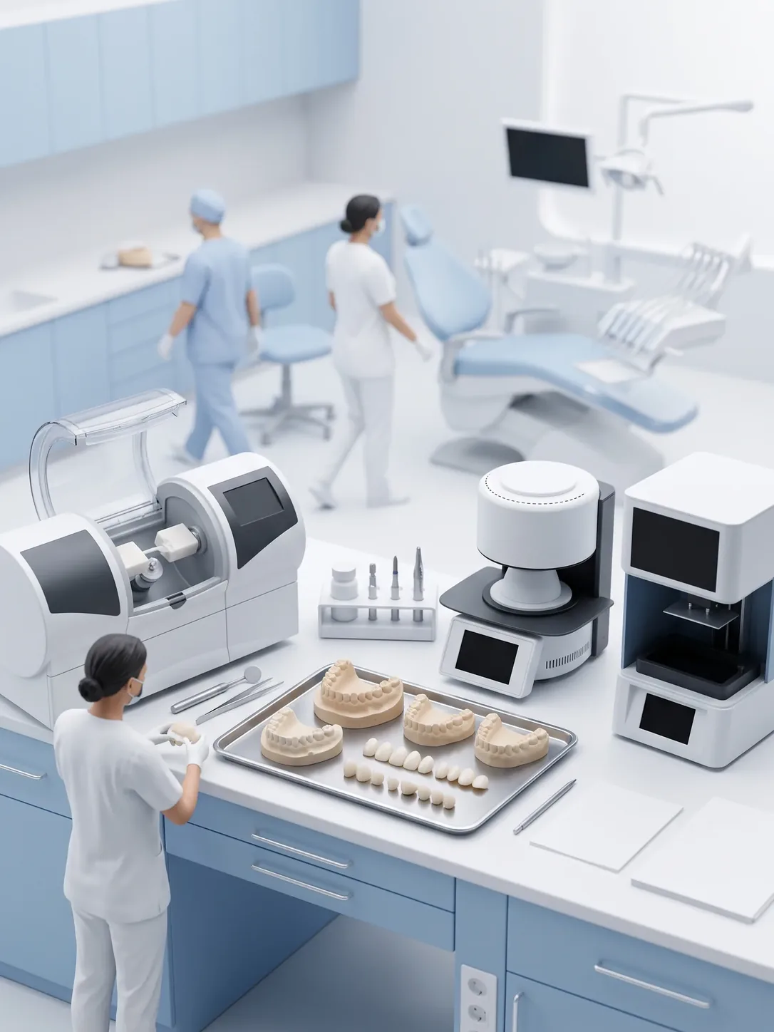 Laboratorio dental propio dentro de la clínica Novodent en Metepec