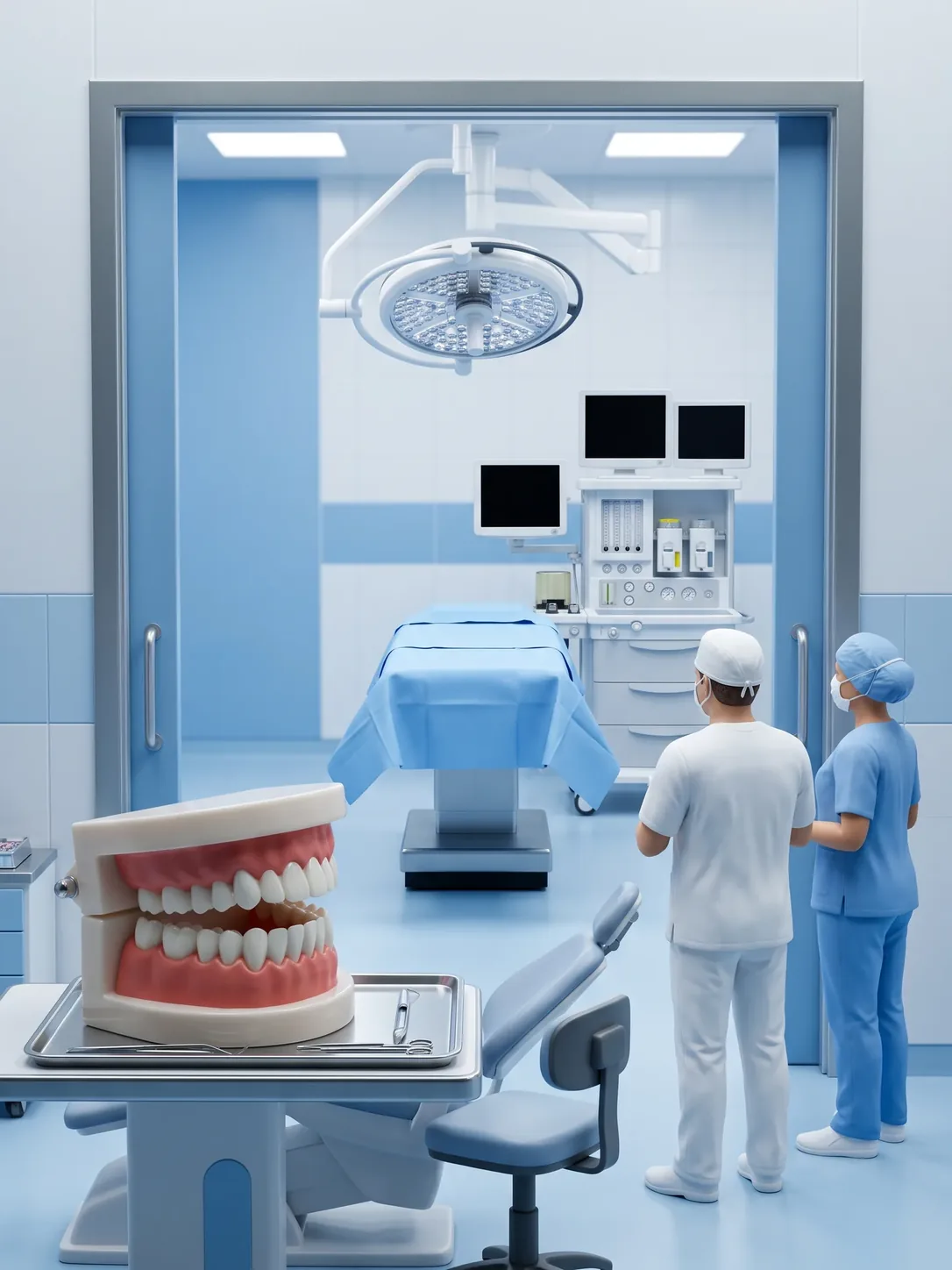 Cuando el caso excede la consulta, Novodent coordina con quirófano y equipo médico externos, desde Toluca
