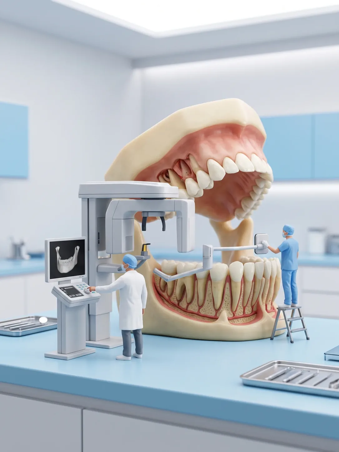 Tomografía dental 3D en sede