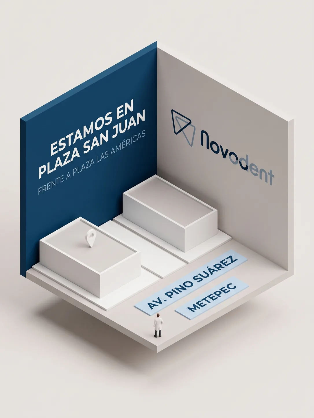 Novodent en Plaza San Juan, frente a Plaza Las Américas, Metepec